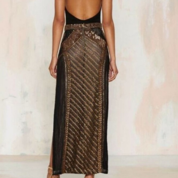 SOLD The Jetset Diaries Perlina Embellished Maxi - Picture 3 of 8